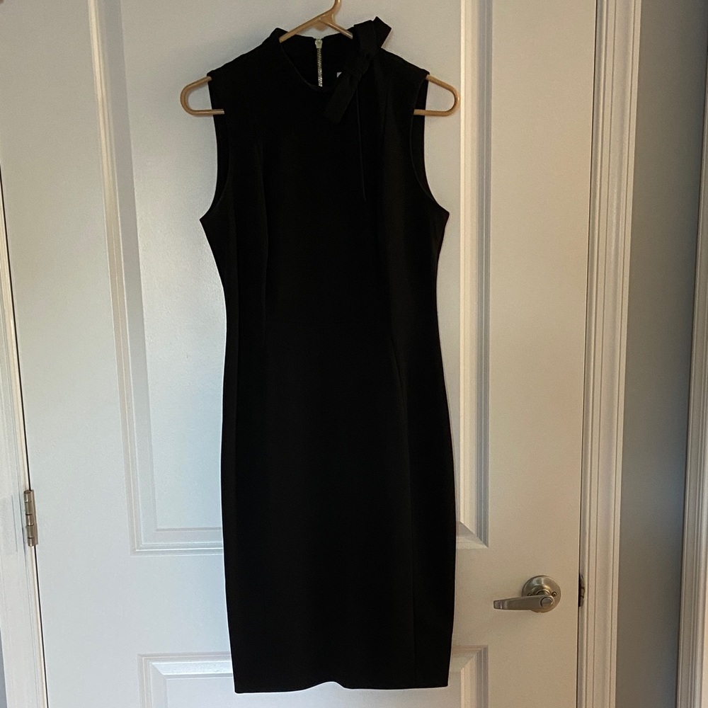 Calvin Klein Black Midi Dress